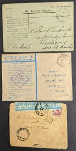 EDW1949SELL : EGYPT Collection as received of 136 Postal History items.