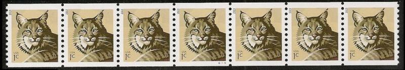 US 4802 Bobcat 1c PNC7 water activated MNH 2013