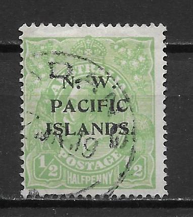 North West Pacific Islands 40 1/2d KGV single Used