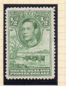 Bechuanaland 1938 GVI Early Issue Fine Mint Hinged 1/2d. 116748