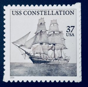 United States #3869  USS Constellation  MNH