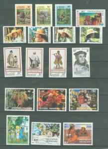 French Polynesia #389-416 Mint (NH) Single (Complete Set) (Art) (Paintings)