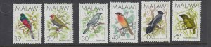 MALAWI 518-533 BIRDS  (no 533a) VFNH