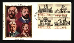 US SC# 1838 - 1841 FDC / Colorano / UA - L4376