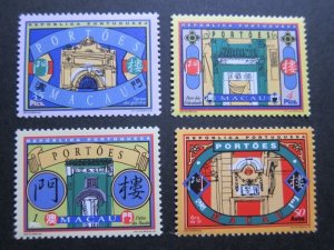 Macau 1998 Sc 916-919 set MNH