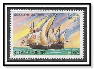 St Thomas #538 History Of Navigation MNH