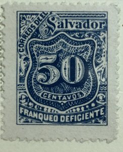 AlexStamps EL SALVADOR #J32 VF Mint 