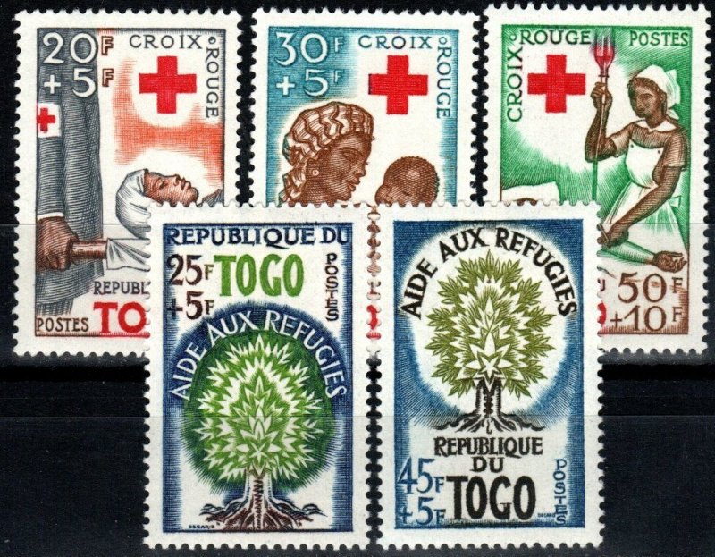 Togo #B12-16 F-VF Unused  CV $3.50 (X7359)