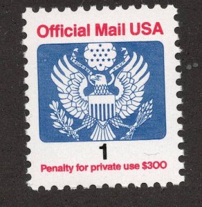 PL488 Scott O143  MNH Single