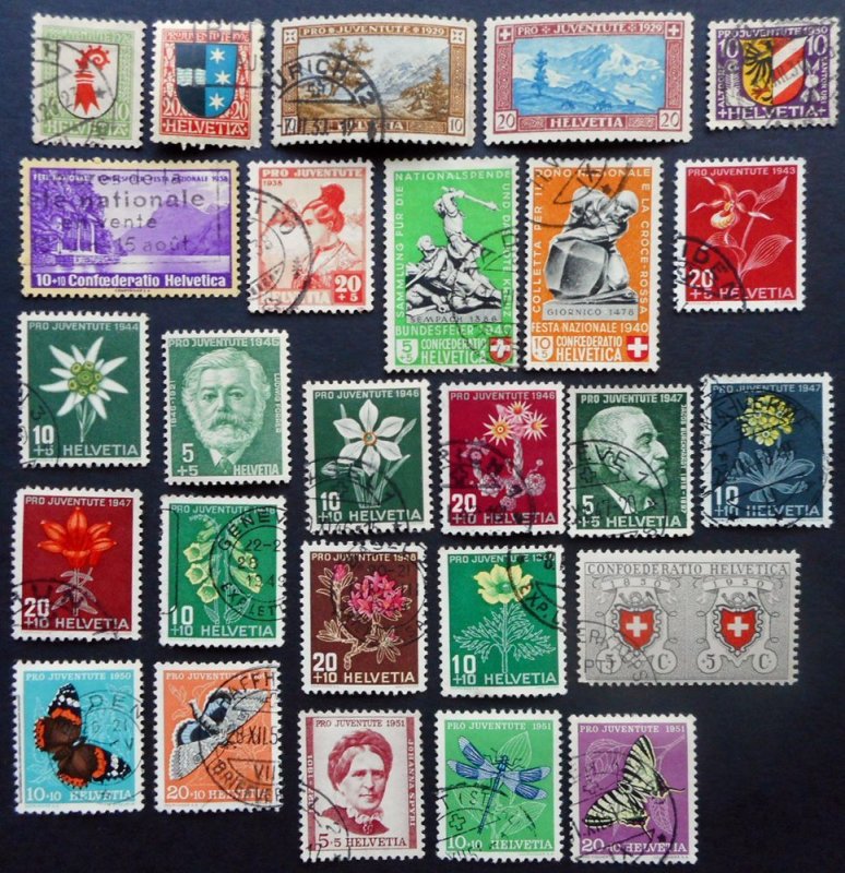 Packet, Switzerland, 156 Different, Scott 53 // S4