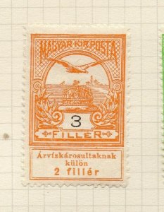 Hungary 1919-20 Early Issue Fine Mint Hinged 3f. NW-195937