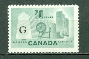 CANADA 1961 FLYING G #O38a...MNH...$7.50