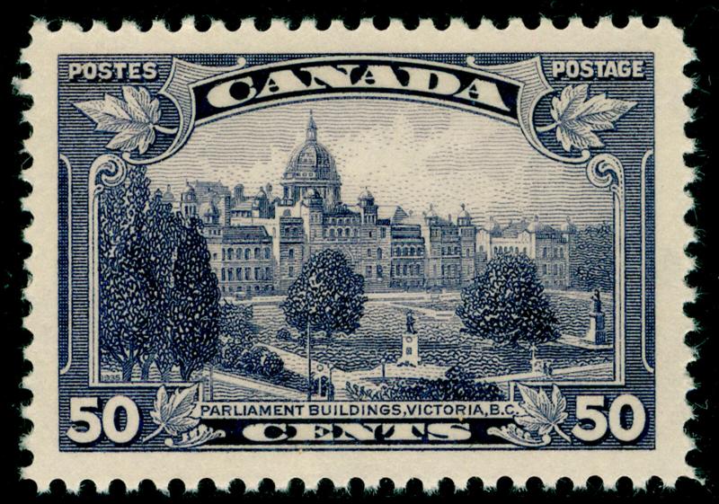 CANADA SG350, 50c Deep Violet, UNMOUNTED MINT. Cat £26.