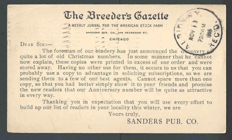 1906 Chicago IL The Breeders Gazette Weekly Stock Farm Journal