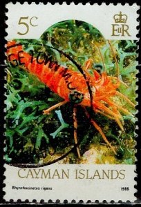 Cayman Islds.; 1986: Sc. # 562: Used Single Stamp