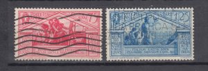 J43996 JL Stamps 1930 italy used better #253-4