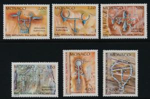 Monaco 1654-9 MNH Art, Petroglyphs, Mercantour National Park