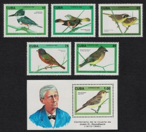 Caribic Birds 5v+MS 1996 MNH SG#4063-MS4068