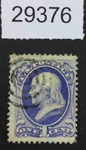 US STAMPS  #145 USED LOT #29376