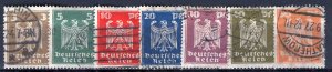 Germany 1924 Scott 330-36 Cmplt u fvf set scv $3.95 less 80%=$0.80 Buy it Now