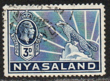 Nyasaland Protectorate Sc #42 Used