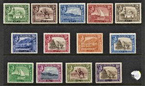 STAMP STATION PERTH Aden #16-27a KGVI Definitive Set MVLH CV$140 Superb Colour