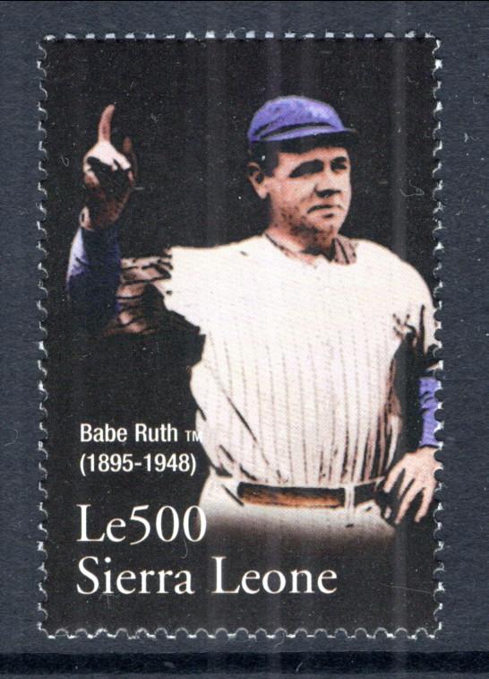 Sierra Leone 2759 Babe Ruth MNH VF