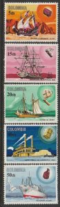 1966 Columbia - Sc 755-9 - MH VF - 1 single - History of Maritime Mail