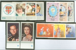 Fiji #442-479 Mint (NH) Single (Complete Set)