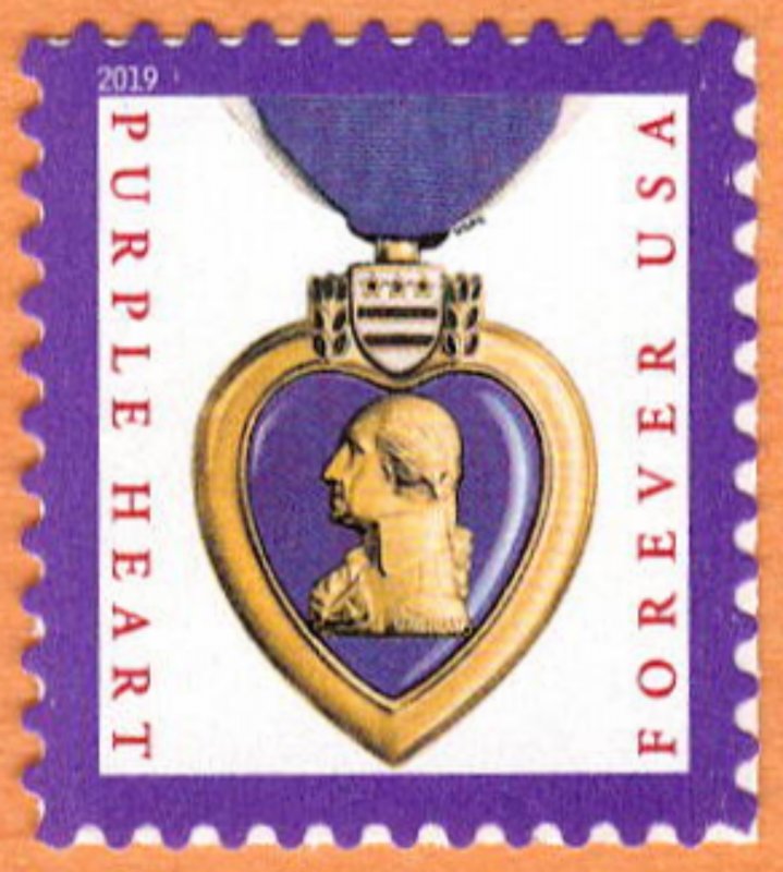 USA Sc. 5419 (55c) Purple Heart 2019 MNH