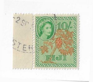 Fiji Sc #161  10sh QE   used single VF