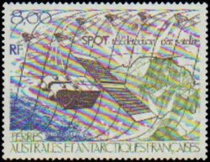 French Southern & Antarctic Territory #C95, Complete Set, 1986, Space, Never ...