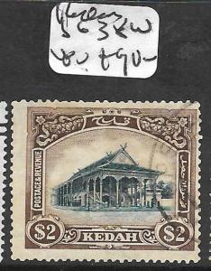 MALAYA KEDAH (P1211B)  $2.00  SG 38W  VFU