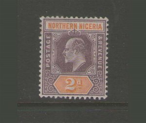 Northern Nigeria 1905 KGV Sc 21 MH