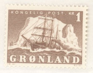 Greenland, Scott #36, MH