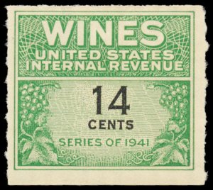 U.S. REV. WINES RE126  Mint (ID # 99884)