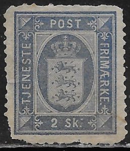 Denmark Scott #'s O1 MH