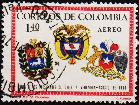 Colombia. 1966 1p40 S.G.1183 Fine Used