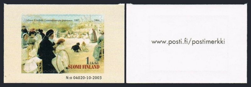 Finland 1216,MNH. Luxembourg Gardens,by Albert Edelfelt,1854-1905.2003.
