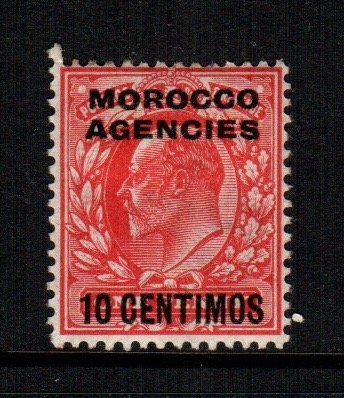 Great Britain Morocco   35  MH  Cat $ 13.50 offices abroad