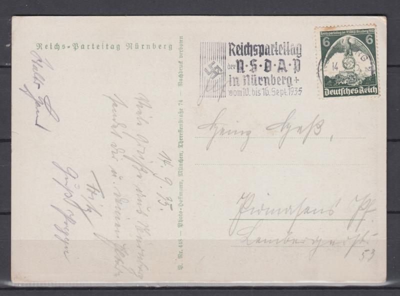 Third Reich Propaganda Postcard