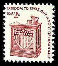 PCBstamps   US #1582 2c Freedom to Speak Out, MNH, (24)