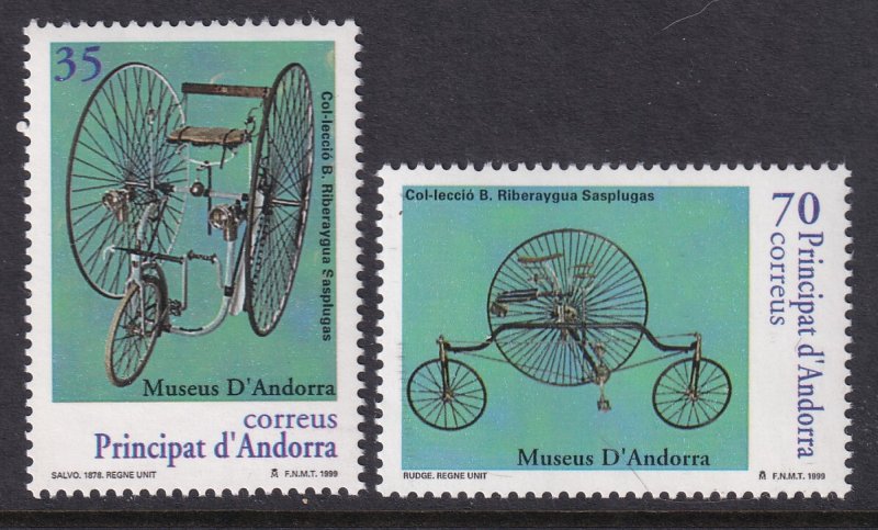 Andorra Spanish 254-255 MNH VF