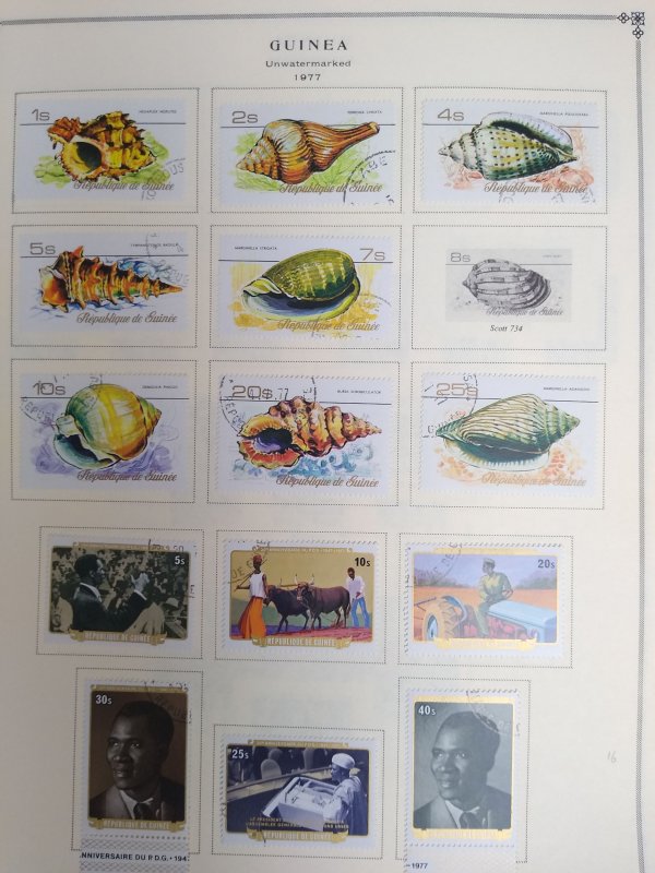 collection on pages Guinea HU: SMOKY!! CV $345