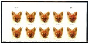 US 5742  Red Fox 40c - Plate block of 10- MNH - 2023 - B11111