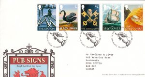 Great  Britain 2003 FDC Sc #2148-#2152 Set of 5 Pub Signs