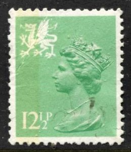 STAMP STATION PERTH Wales #WMH19 QEII Definitive Used 1971-1993