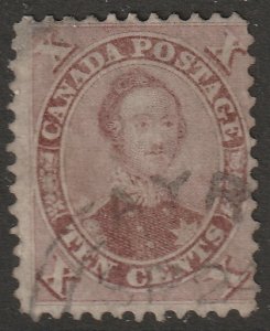 Canada 17 used faded