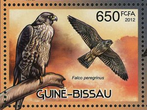 Birds of Prey Stamp Falco Peregrinus Haliaeetus Pelagicus S/S MNH #6077-6080
