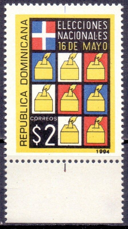 Dominican Republic. 1994. 1704. elections. MNH.